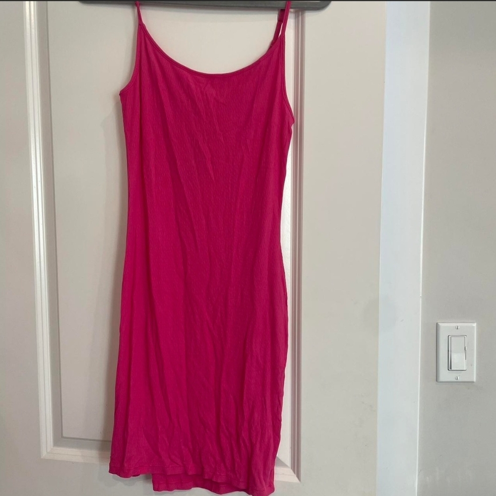 Vibrant Pink Skims Dress
